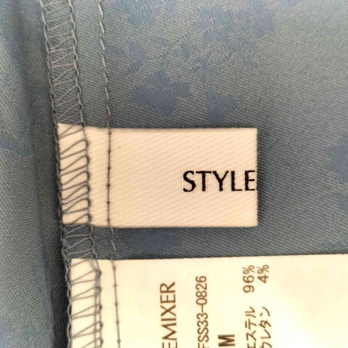スタイルミキサー STYLEMIXER フラワージャガードパイピングワンピース レディース JPN:M
