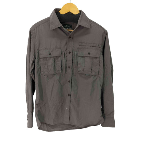 ホールアース whole earth ナイロン フィッシングシャツ メンズ JPN:M