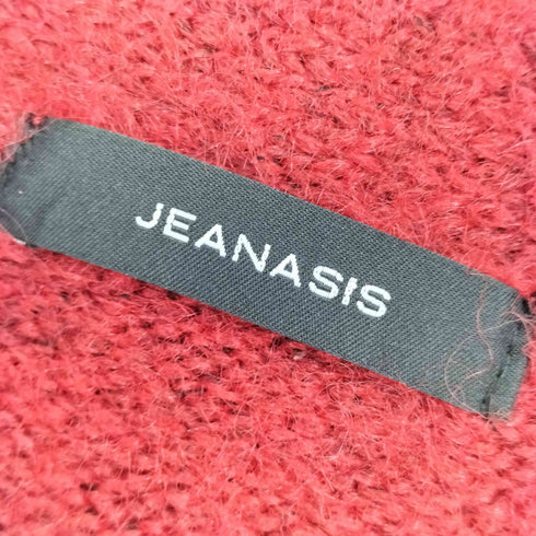 ジーナシス JEANASIS シャギーニットカーディガン レディース
