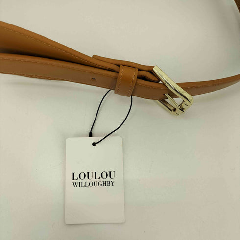 ルルウィルビー LOULOU WILLOUGHBY 23SS バックル ポイント ベルト レディース 2