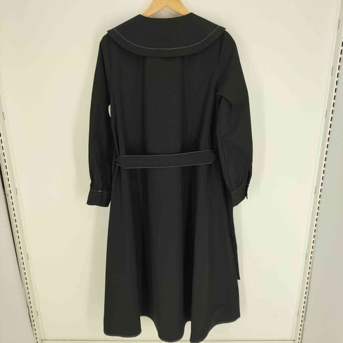 ザラ ZARA ステッチデザイン コットン マキシ ワンピース レディース import:L