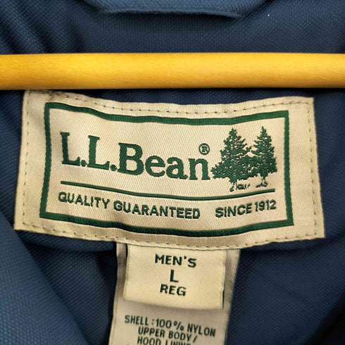 エルエルビーン L.L.Bean 裏地キルティング フェイクファー フーデッド グースダウンジャケット GORE-TEX メンズ import:L