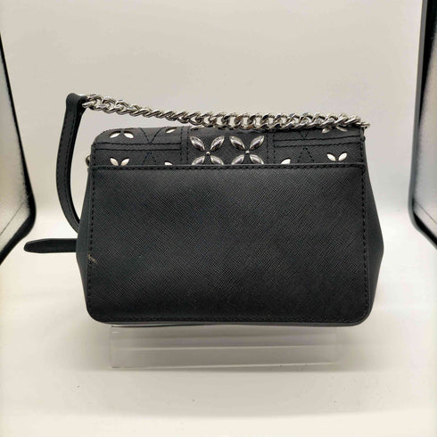 マイケルコース Michael Kors コーティングレザー フラワー スタッズ クロスボディ ショルダー バッグ レディース