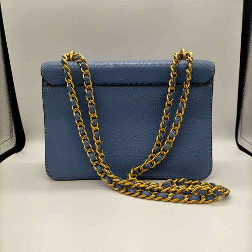 トリーバーチ TORY BURCH ブリテンカーフ ロゴ チェーン ショルダー バッグ レディース