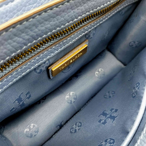 トリーバーチ TORY BURCH ブリテンカーフ ロゴ チェーン ショルダー バッグ レディース