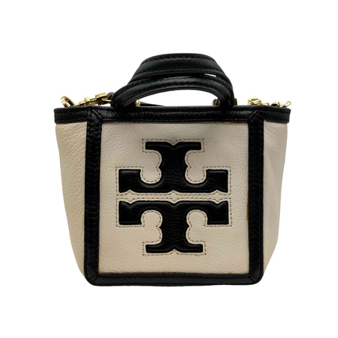 トリーバーチ TORY BURCH JESSICA ジェシカ ブリテンカーフ ロゴ バイカラー レザー 2WAY ミニスクエア ショルダー バッグ レディース