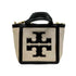 トリーバーチ TORY BURCH JESSICA ジェシカ ブリテンカーフ ロゴ バイカラー レザー 2WAY ミニスクエア ショルダー バッグ レディース