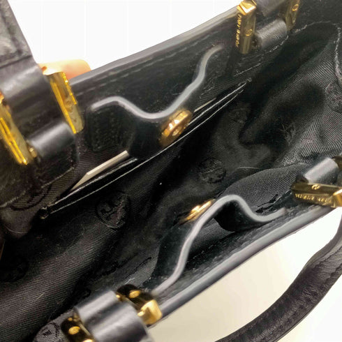 トリーバーチ TORY BURCH JESSICA ジェシカ ブリテンカーフ ロゴ バイカラー レザー 2WAY ミニスクエア ショルダー バッグ レディース