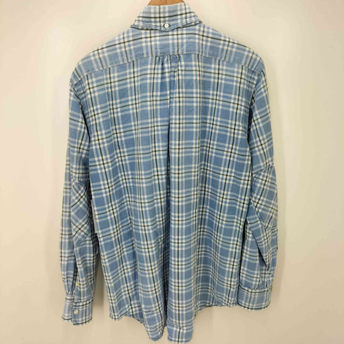エヴィス EVISU YAMANE ACADEMY カモメ刺繍 チェック シャツ フロントポケット付き メンズ JPN:5