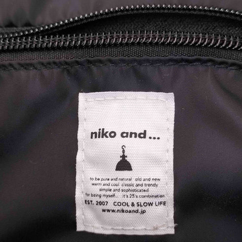 ニコアンド niko and... バックパック メンズ