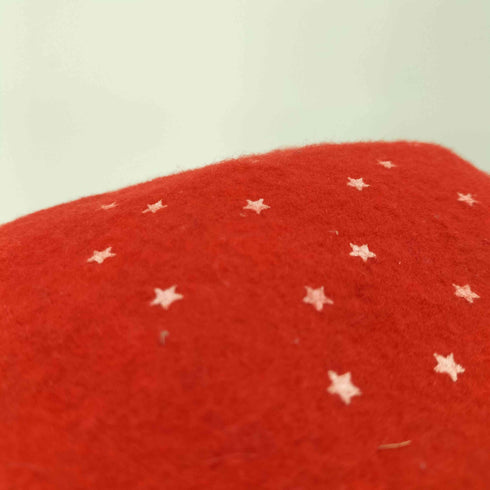 カシラ CA4LA 星デザイン ベレー帽 レディース 52cm