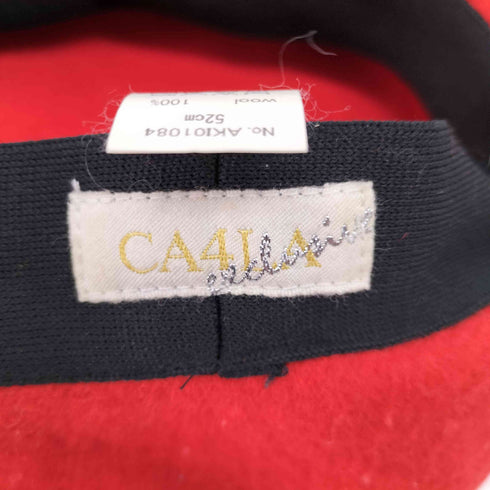 カシラ CA4LA 星デザイン ベレー帽 レディース 52cm