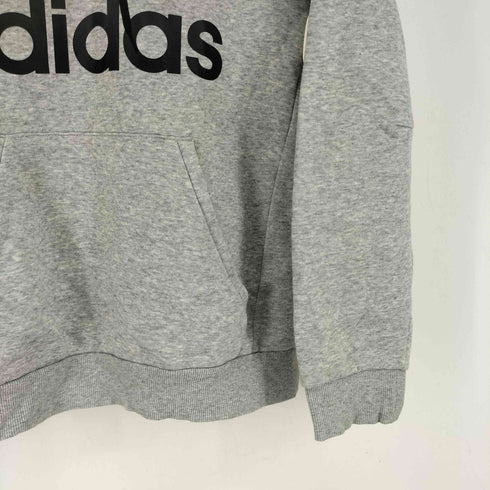 アディダス adidas 裏起毛スウェットパーカー レディース L