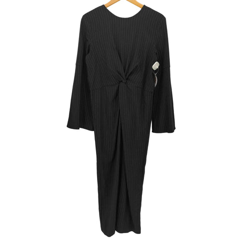 KATRIN TOKYO Twist Bell Sleeve Onepiece ツイスト ベルスリーブ ストライプ マキシワンピース レディース JPN:M