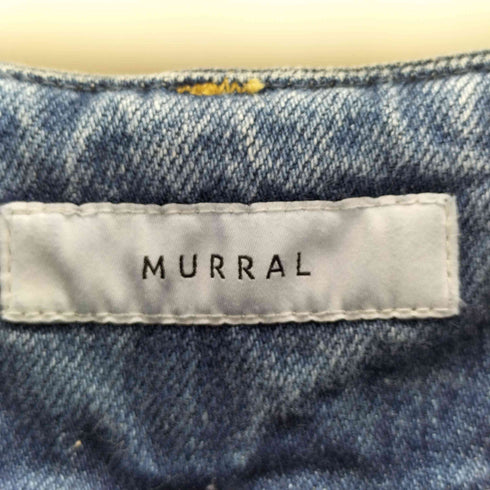 ミューラル MURRAL Tucked slit denim レディース JPN:1