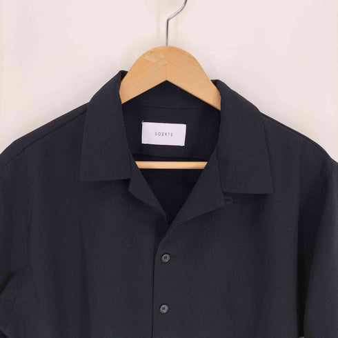 ソエルテ soerte 25SS Loose H/S open collar shirt ルーズハーフスリーブオープンカラーシャツ メンズ JPN:2