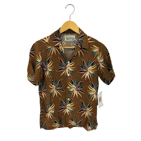 ワコマリア WACKO MARIA TROPICAL FLOWER ALOHA SHIRT S/S メンズ S