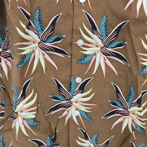 ワコマリア WACKO MARIA TROPICAL FLOWER ALOHA SHIRT S/S メンズ S