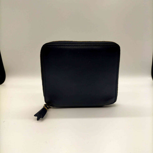 ウォレットコムデギャルソン Wallet COMME des GARCONS 24AW スペイン製 ARECALF レザー 二つ折り財布 レディース