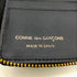 ウォレットコムデギャルソン Wallet COMME des GARCONS 24AW スペイン製 ARECALF レザー 二つ折り財布 レディース