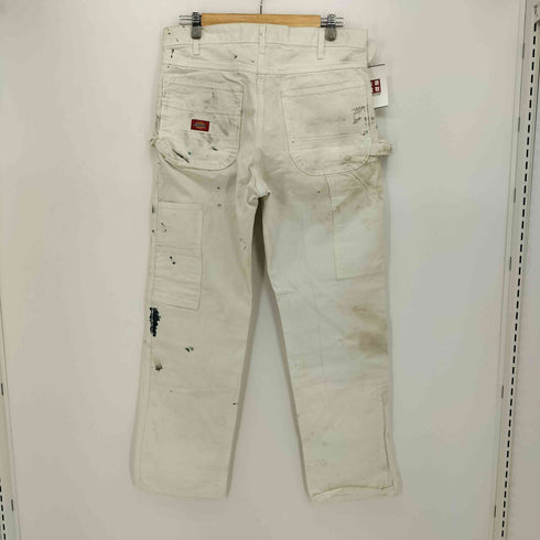 ディッキーズ Dickies ペンキ ホワイト ペインター パンツ メンズ 34×32