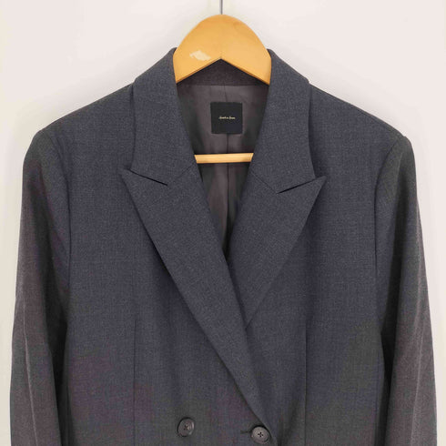 スピックアンドスパン Spick and Span 24AW ウールブレンド ダブル ブレスト ジャケット レディース JPN:36