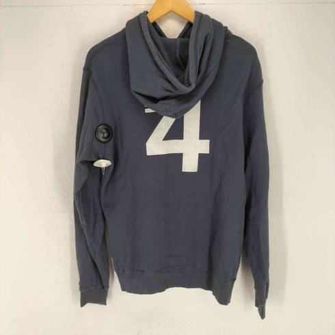 ステューシー Stussy フロッキープリントプルオーバーパーカー メンズ L