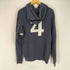 ステューシー Stussy フロッキープリントプルオーバーパーカー メンズ L
