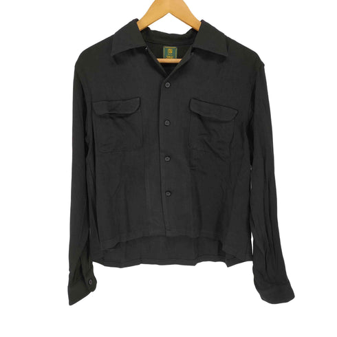 Noen 25SS クロップド開襟レーヨンシャツ メンズ M