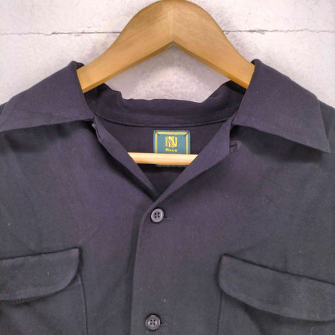 Noen 25SS クロップド開襟レーヨンシャツ メンズ M