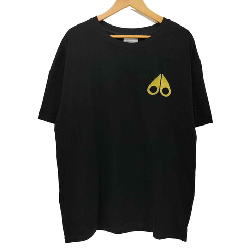MOOSE KNUCKLES ロゴ刺繍 ショートスリーブクルーネックTシャツ メンズ import:XL