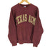 チャンピオン Champion 90-00s TEXAS A&M フロント刺繍クルーネックスウェット メンズ L