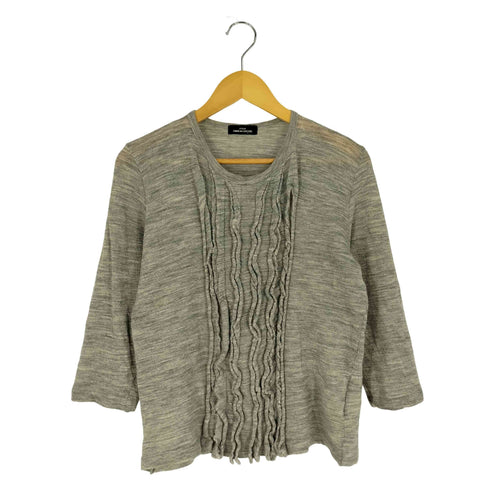 トリココムデギャルソン tricot COMME des GARCONS 07AW AD2007 フリル ウールカットソー レディース