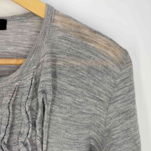トリココムデギャルソン tricot COMME des GARCONS 07AW AD2007 フリル ウールカットソー レディース