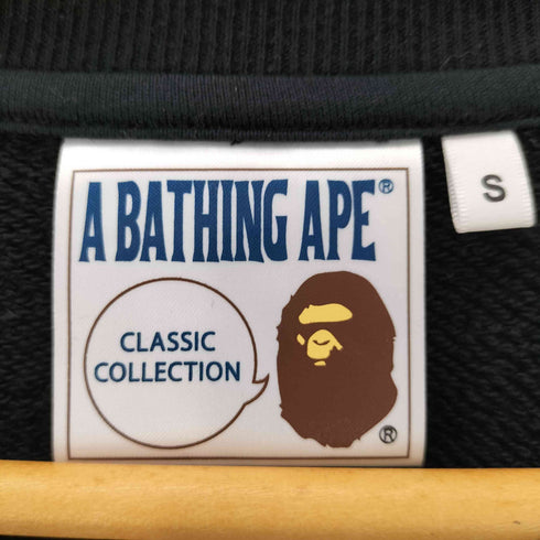 アベイシングエイプ A BATHING APE 22SS CLASSIC COLLECTION BATHING APE RELAXED FIT CREWNECK クラシック コレクション ベイジング エイプ リラックス フィット スウェット メンズ JPN:S