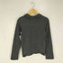 ローブドシャンブルコムデギャルソン robe de chambre COMME des GARCONS 05AW AD2004 バックジップ 丸襟 ウールニット レディース JPN:M