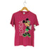 USA製 袖シングル キャラクタープリントクルーネックTシャツ メンズ M