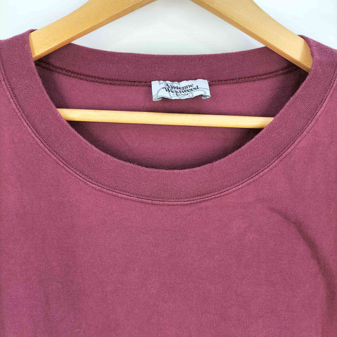 ヴィヴィアンウエストウッドマン Vivienne Westwood MAN オーブロゴ刺繍 オーバーサイズ Tシャツ メンズ FREE