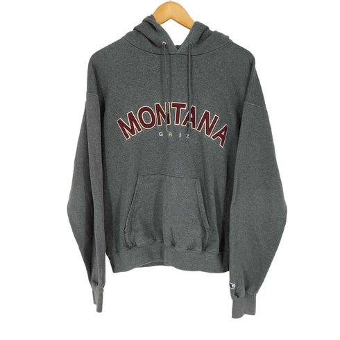 チャンピオン Champion 00s メキシコ製 MONTANA フロント刺繍プルオーバーパーカー メンズ M