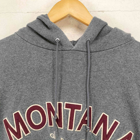 チャンピオン Champion 00s メキシコ製 MONTANA フロント刺繍プルオーバーパーカー メンズ M