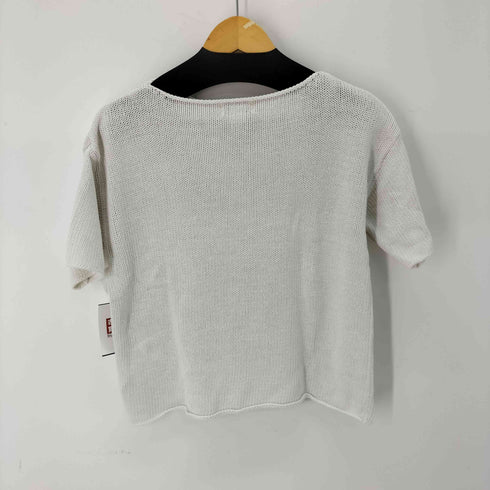 ジョーンズニューヨーク JONES NEW YORK リネンコットン 半袖 サマーニット レディース import:M