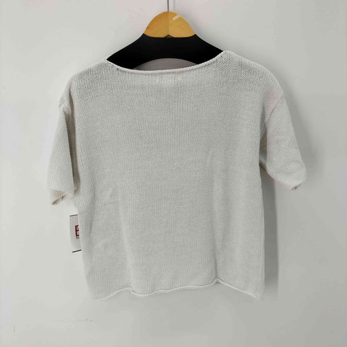 ジョーンズニューヨーク JONES NEW YORK リネンコットン 半袖 サマーニット レディース import:M