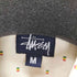 ステューシー Stussy 90S 紺タグ MADE IN USA 総柄 レギュラーカラーS/S シャツ メンズ import:M