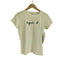 アニエスベー agnes b. ロゴプリント コットン 半袖Tシャツ レディース T2
