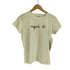 アニエスベー agnes b. ロゴプリント コットン 半袖Tシャツ レディース T2
