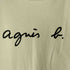 アニエスベー agnes b. ロゴプリント コットン 半袖Tシャツ レディース T2
