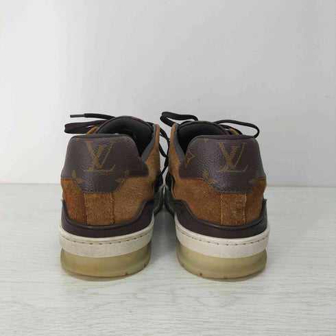 ルイヴィトン LOUIS VUITTON LVトレイナー モノグラム スエード メンズ 6 1/2