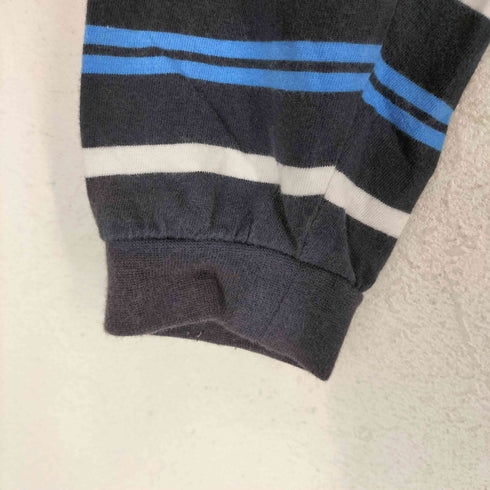 ディアスポラスケートボーズ Diaspora Skateboards ロゴ刺繍ボーダー柄 L/S TEE メンズ L