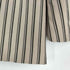 ザラ ZARA ストライプ ダブルブレスト テーラードジャケット レディース import:XS