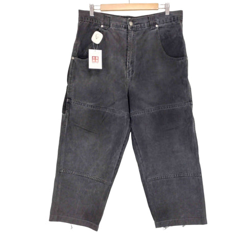 APCO JEANS 00s ブラックバギーデニム street メンズ 36